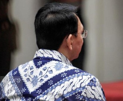 Ahok menjadi saksi dalam terminal BBM