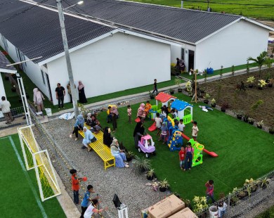 Huntara telah di buat sebanyak 162 di aceh