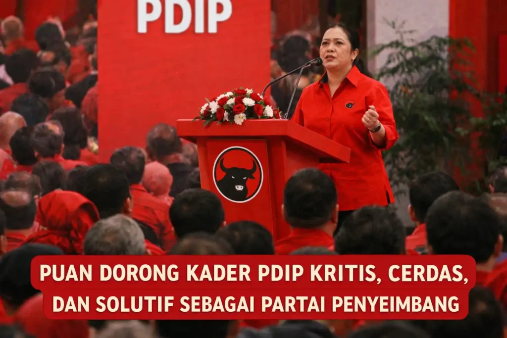 Puan Dorong Kader PDIP Kritis, Cerdas, dan Solutif sebagai Partai Penyeimbang