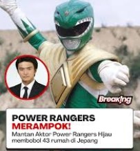 ranger hijau dengan versi gelapnya