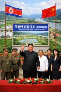 Read more about the article Kim Jong Un Resmikan Lokasi Pertanian Terbesar Korea Utara di Perbatasan China